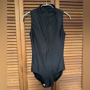 Eleve Dancewear Amber Leotard Black Large